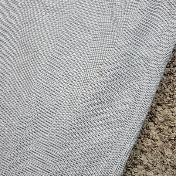 Talbots Pants Womens 18W Blue Straight Stretch Waist Lined Ankle Read* - Picture 7 of 7